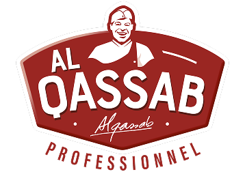 Logo Al Qassab professionnel, gamme destinée aux professionnels de la restauration