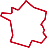 Pictogramme représentant la carte de la France